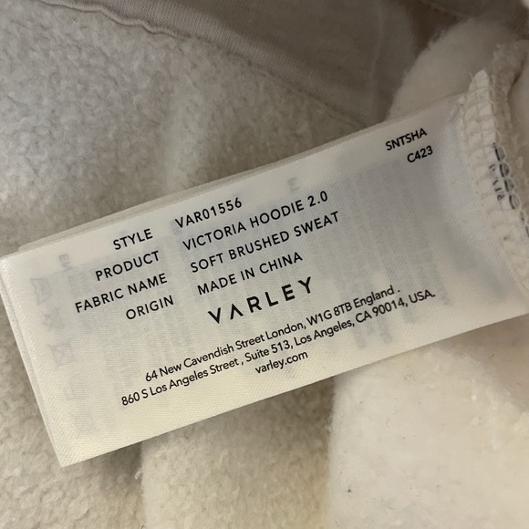 Varley Victoria Hoodie 2.0 Women's Size Small‎ Soft Brushed Sweat Activewear - Picture 10 of 11